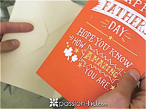 PASSION-HD Fathers day fucky-fucky bounty with step daughter-in-law